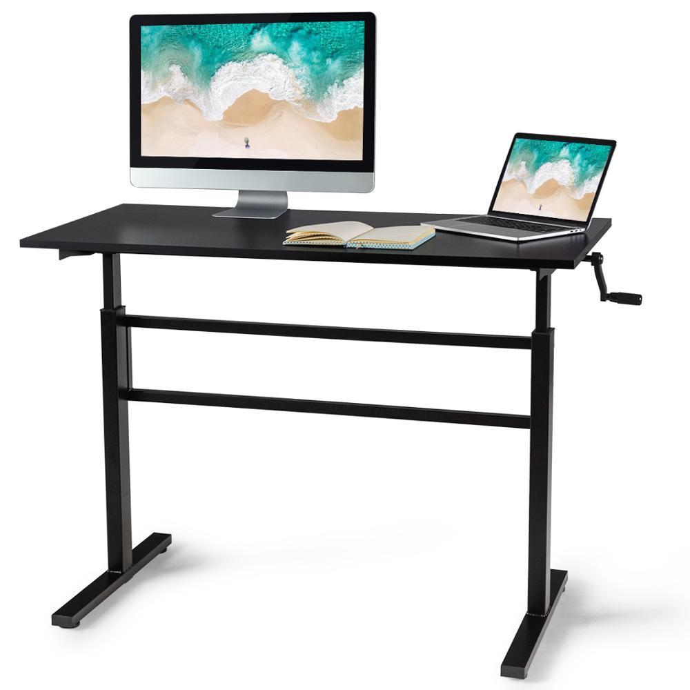 Large Spacious Height Adjustable Standing Computer Desk 47" - Westfield Retailers