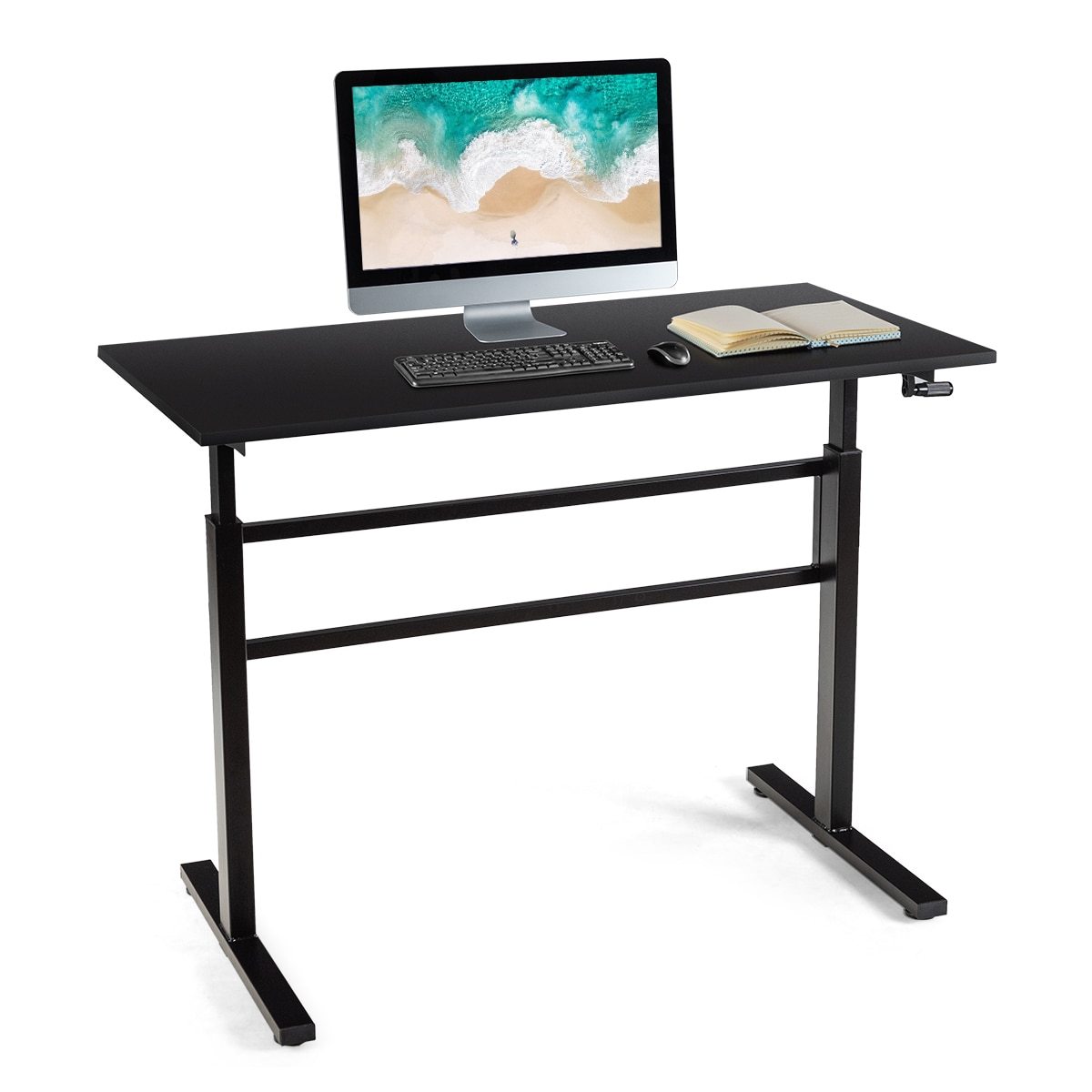 Large Spacious Height Adjustable Standing Computer Desk 47" - Westfield Retailers