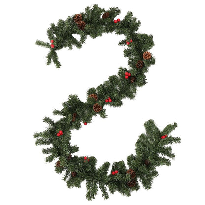 Large Holiday Christmas Pine Cone Mantle Garland - Westfield Retailers