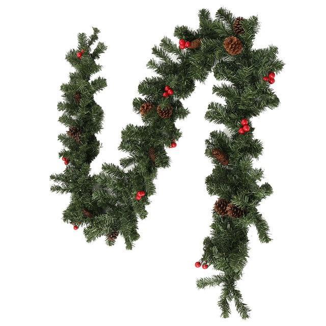 Large Holiday Christmas Pine Cone Mantle Garland - Westfield Retailers