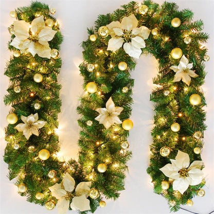 Premium Outdoor Christmas Decoration Garland 8 Ft - Westfield Retailers