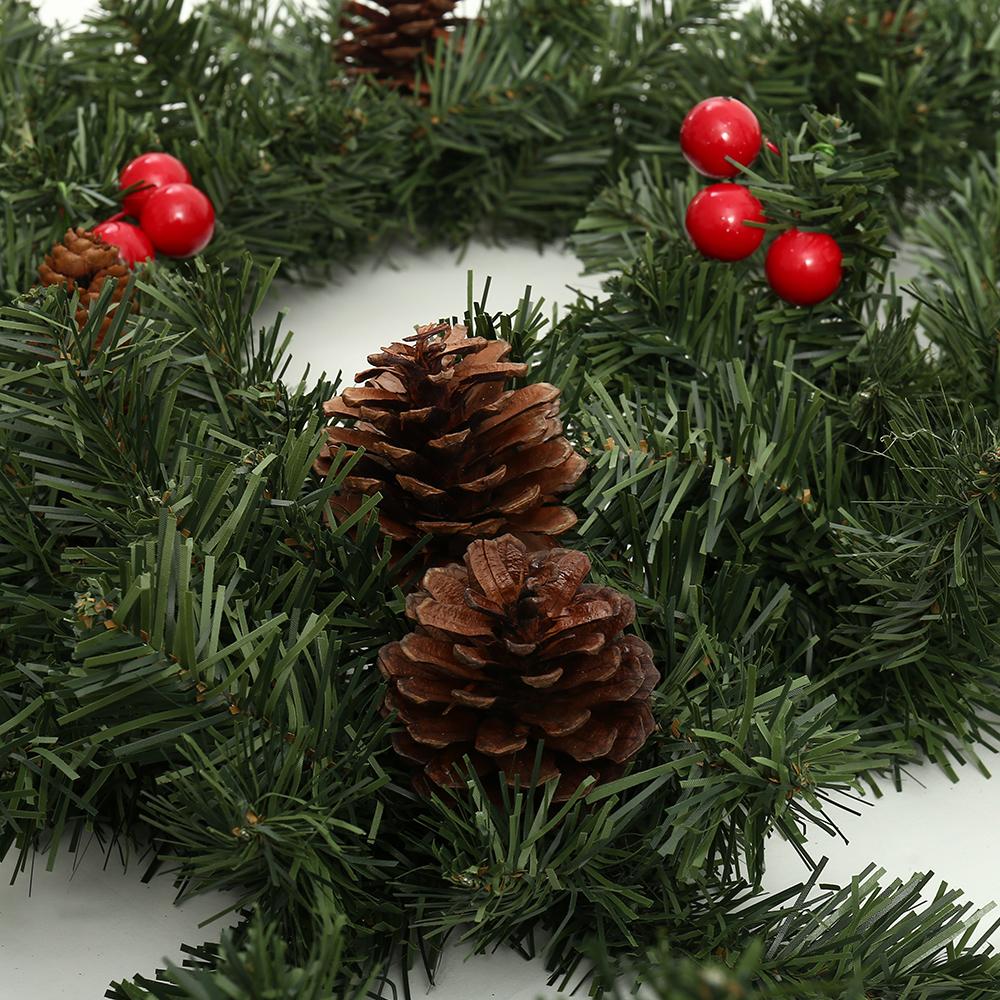 Large Holiday Christmas Pine Cone Mantle Garland - Westfield Retailers