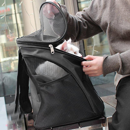 Large Spacious Clear Cat Carrier Travel Backpack With Window - Westfield Retailers