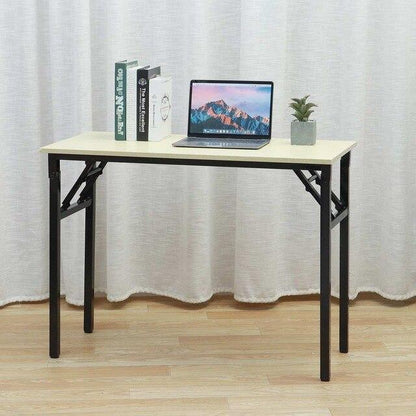 Premium Folding Wooden Computer Space Workstation Desk - Westfield Retailers