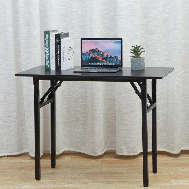 Premium Folding Wooden Computer Space Workstation Desk - Westfield Retailers