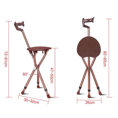 Portable Walking Cane Seat Heavy Duty & Foldable - Westfield Retailers