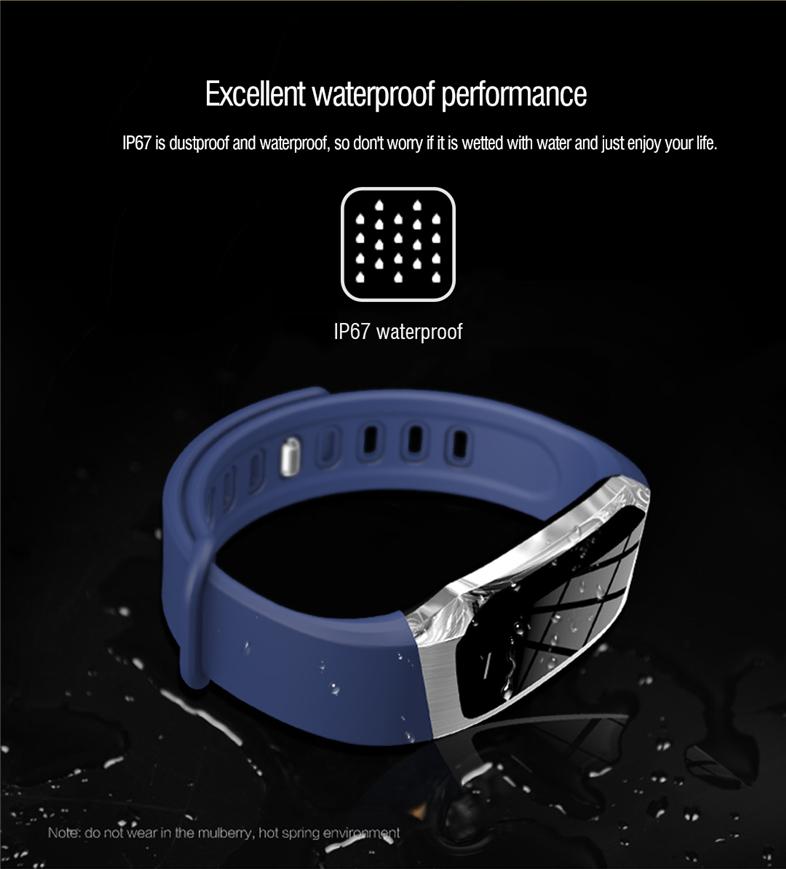 Fitness Band Smart Watch Waterproof Blood Pressure Oxygen Heart Rate Monitor Sport Bracelet - Westfield Retailers