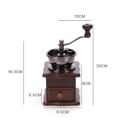 Antique Manual Hand Coffee Burr Grinder - Westfield Retailers