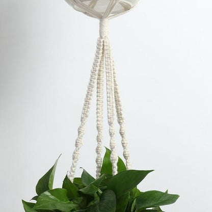 Premium Macrame Ceiling Hanging Planter Holder 4 Pack - Westfield Retailers