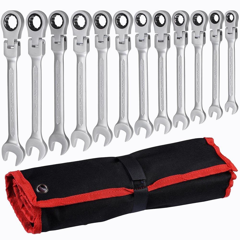 Flex Head Ratcheting Metric Wrench Set - Westfield Retailers