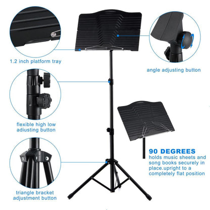 Portable Folding Sheet Music Stand - Westfield Retailers