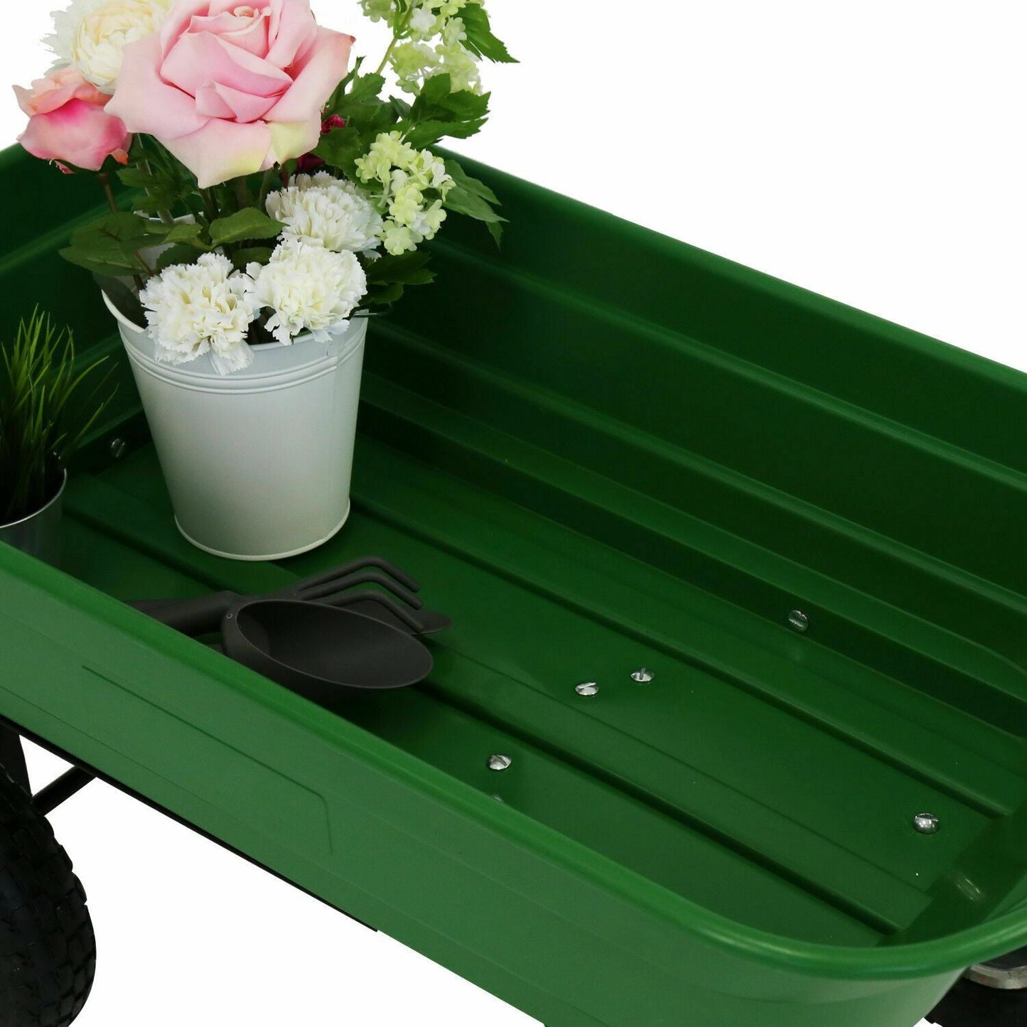 Heavy Duty Garden Utility Wagon Cart 220 Lb - Westfield Retailers