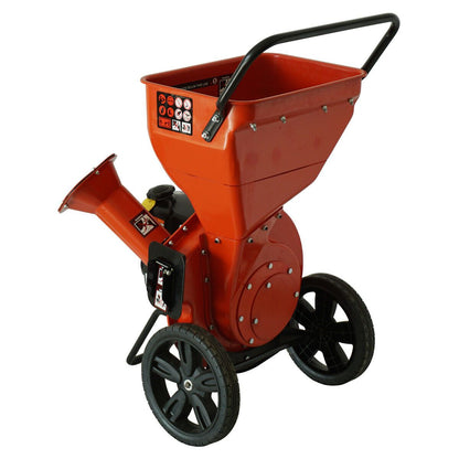 Powerful Gas Powered Tree Wood Chipper Shredder 196cc - Westfield Retailers