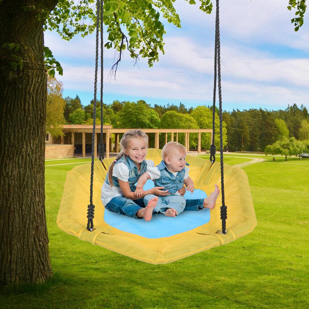 Large Spacious Flying Round Saucer Tree Swing 40" - Westfield Retailers