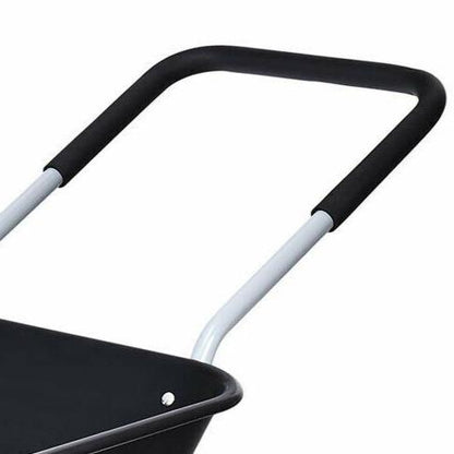 Heavy Duty Two Wheel Steel Garden Wheelbarrow - Westfield Retailers