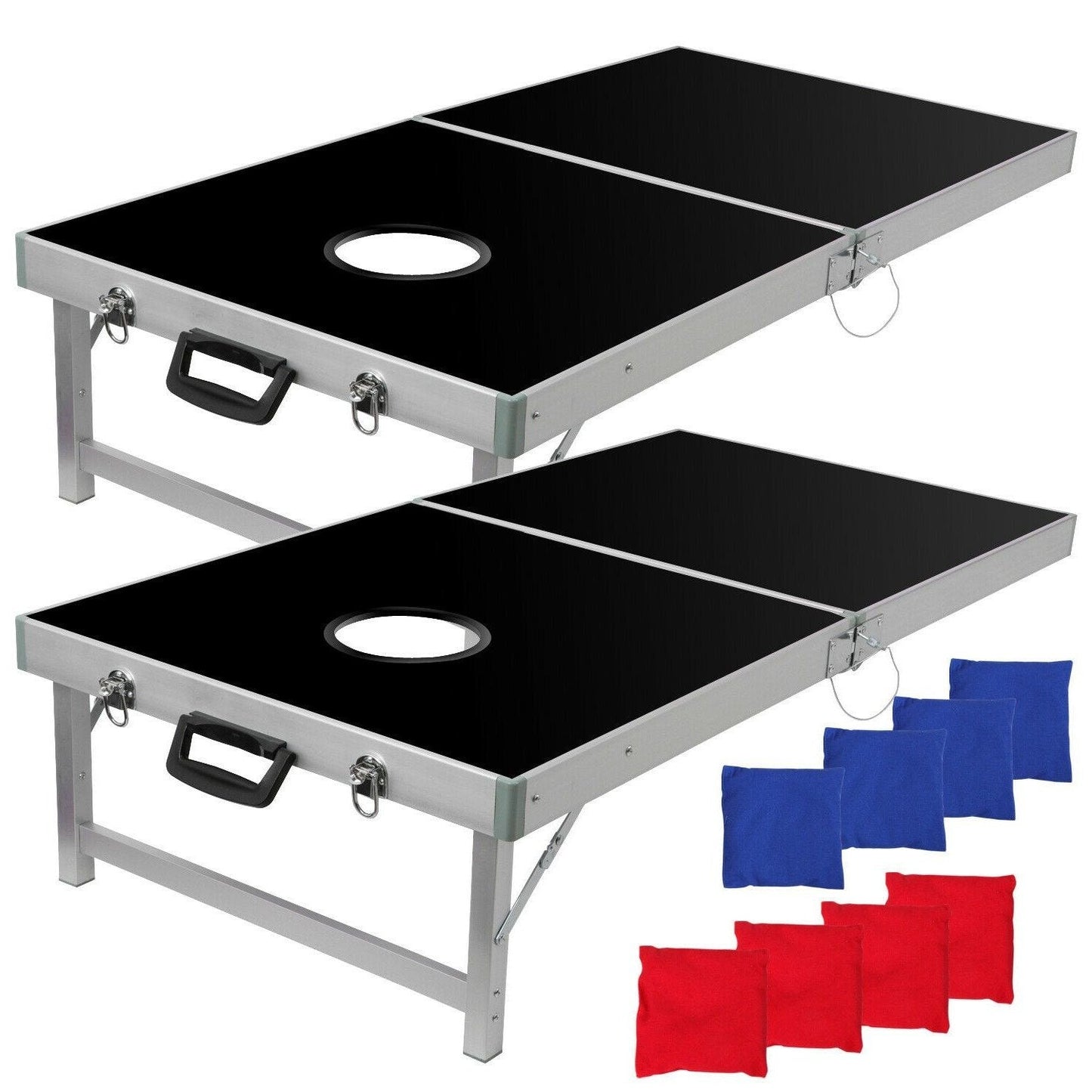 Portable Folding Cornhole Bean Bag Toss Board Game Set - Westfield Retailers