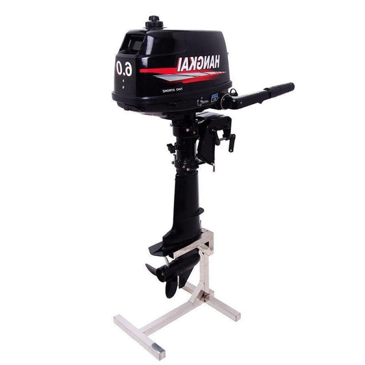 Premium Outboard 2 Stroke Fishing Boat Engine Motor 6 HP - Westfield Retailers