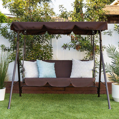 Large Spacious Hanging Patio Porch Swing Daybed - Westfield Retailers