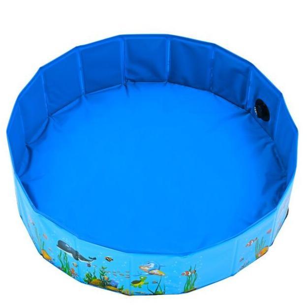 Large Portable Puncture Proof Plastic Dog Swimming Pool - Westfield Retailers