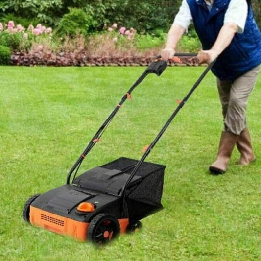 Deluxe Electric Yard Lawn Power Grass Dethatcher 13" - Westfield Retailers