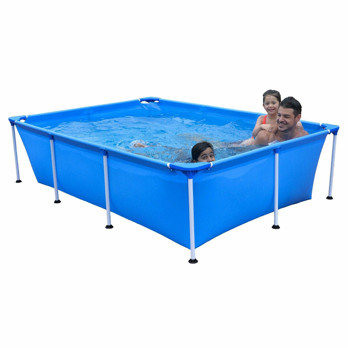 Large Outdoor Above Ground Rectangle Hard Sided Swimming Pool - Westfield Retailers