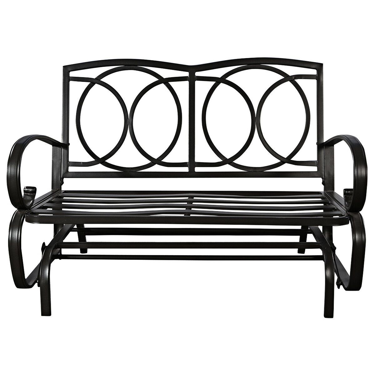 Large Spacious Outdoor Porch Glider Rocking Cushioned Bench - Westfield Retailers