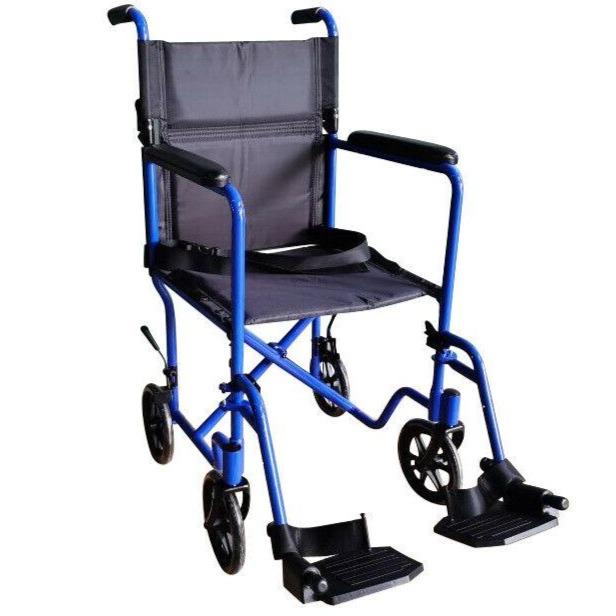 Super Lightweight Portable Folding Transport Wheelchair - Westfield Retailers