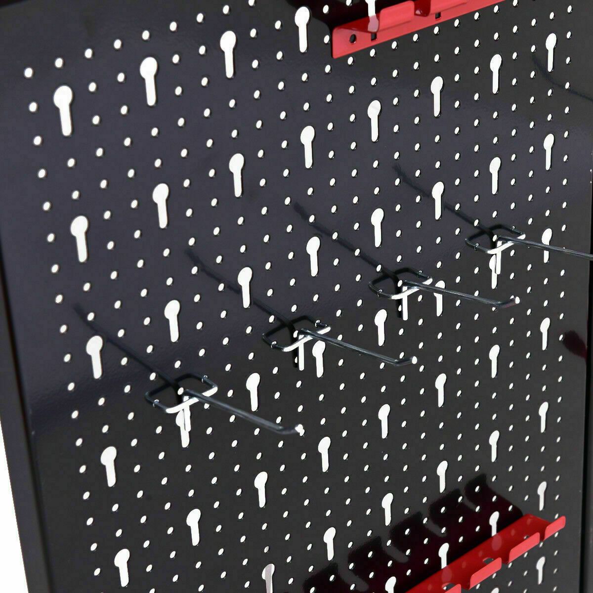 Large Garage Wall Tool Organizer Metal Pegboard 24" x 48" - Westfield Retailers