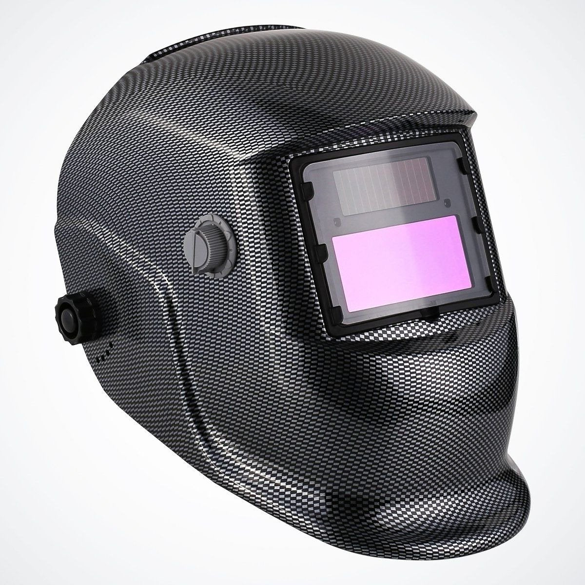 Heavy Duty Auto Darkening Welding Metal Man Helmet - Westfield Retailers