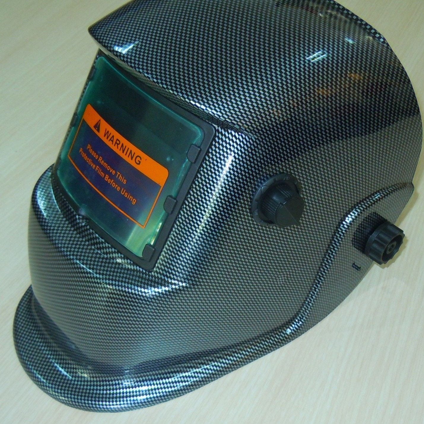 Heavy Duty Auto Darkening Welding Metal Man Helmet - Westfield Retailers