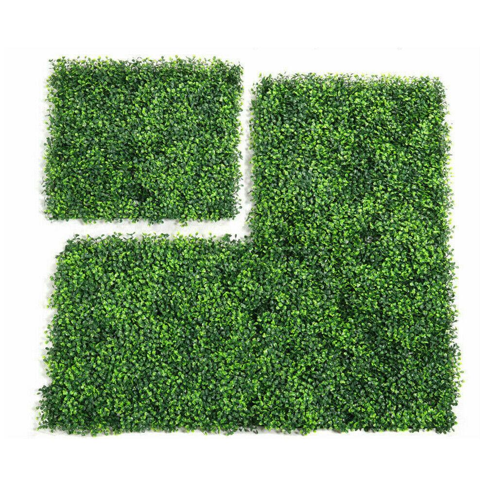 Large Artificial Boxwood Greenery Hedge Wall 20" x 20" - Westfield Retailers