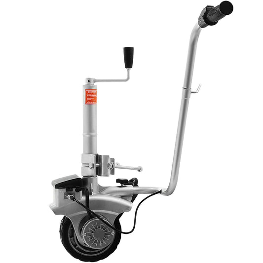 Motorized Bolt On Trailer Jack Caster Swivel Wheel 5000 Lbs - Westfield Retailers