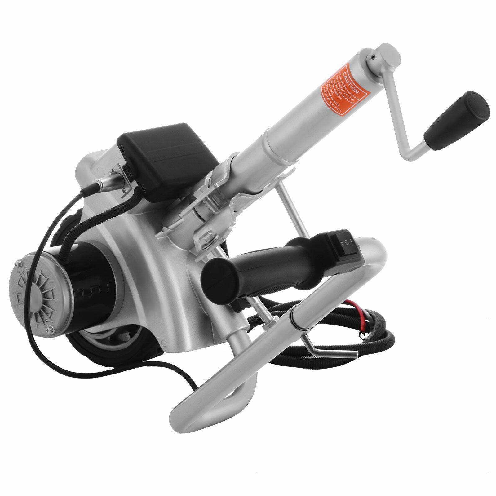 Motorized Bolt On Trailer Jack Caster Swivel Wheel 5000 Lbs - Westfield Retailers