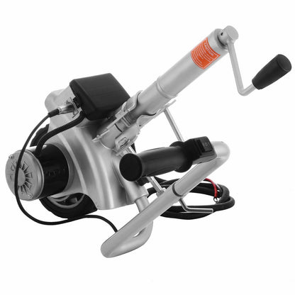 Motorized Bolt On Trailer Jack Caster Swivel Wheel 5000 Lbs - Westfield Retailers