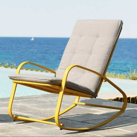 Modern Indoor / Outdoor Cushioned Patio Rocking Chair - Westfield Retailers