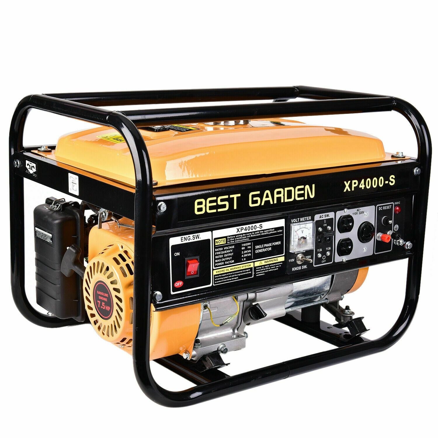 Powerful Gas Powered Portable Generator 4000W - Westfield Retailers