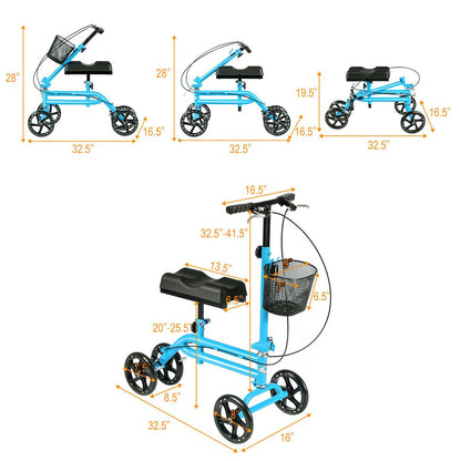 Foldable Medical Knee Walker Scooter - Westfield Retailers