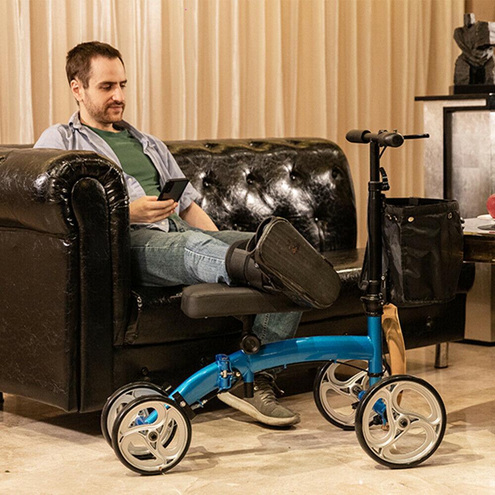 Heavy Duty Foldable Medical Knee Walker Scooter - Westfield Retailers