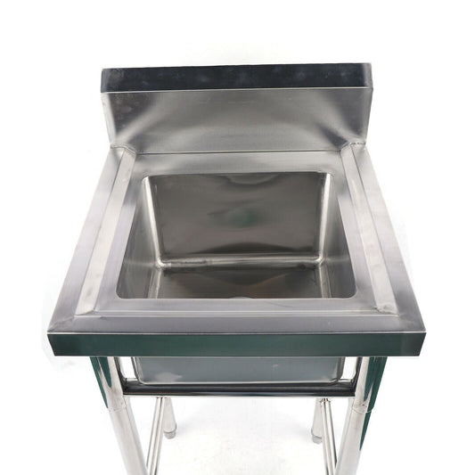 Large Stainless Steel Drop In Freestanding Utility Sink - Westfield Retailers