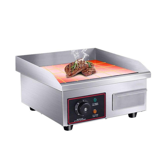 Large Electric Flat Top Indoor / Outdoor Griddle Grill - Westfield Retailers