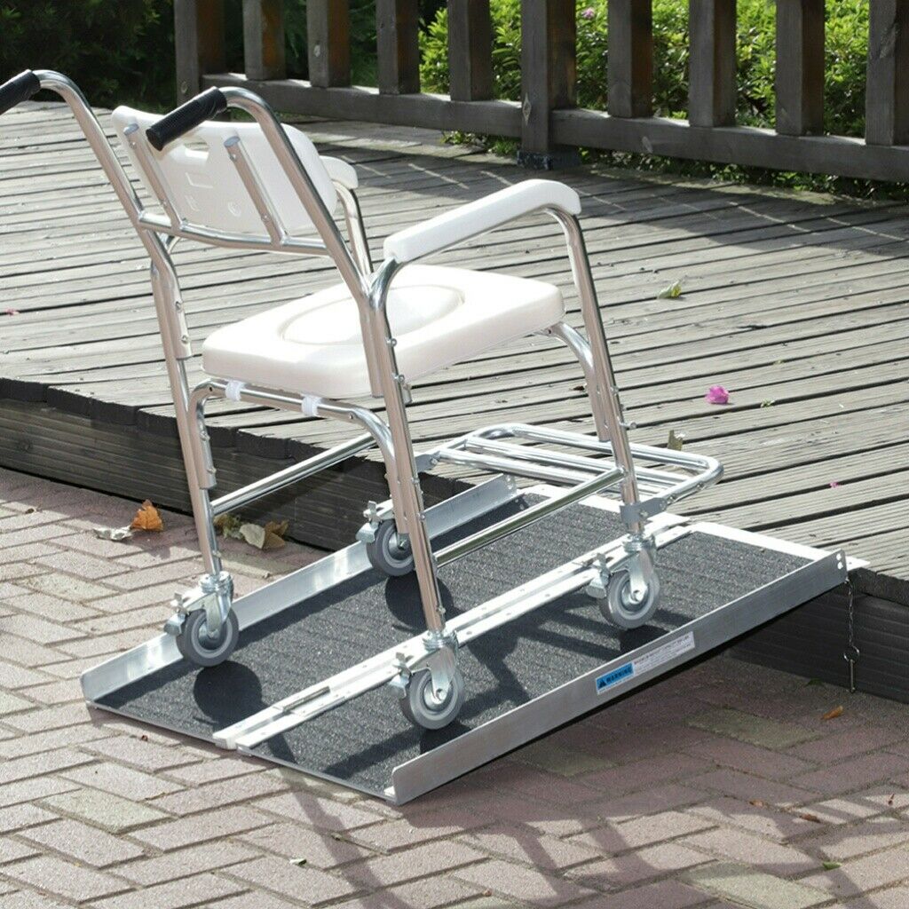 Portable Elderly Handicap Home Wheelchair Threshold Ramp - Westfield Retailers