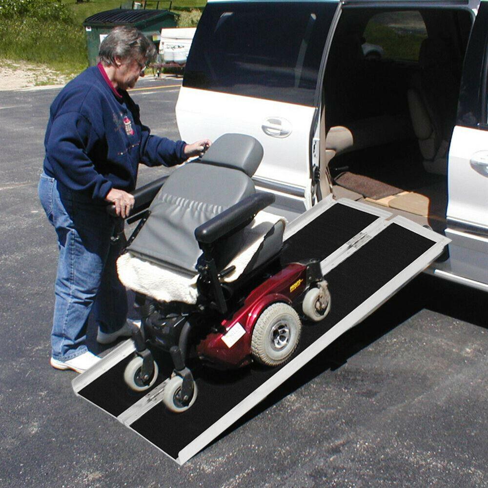 Portable Elderly Handicap Home Wheelchair Threshold Ramp - Westfield Retailers