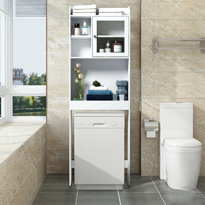 Spacious Over The Toilet Bathroom Space Saver Storage Cabinet - Westfield Retailers