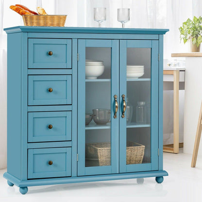 Spacious Kitchen Sideboard Buffet Storage Table - Westfield Retailers