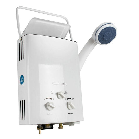 Instant Gas Powered On Demand Tankless Hot Water Heater W/ Shower Head - Westfield Retailers