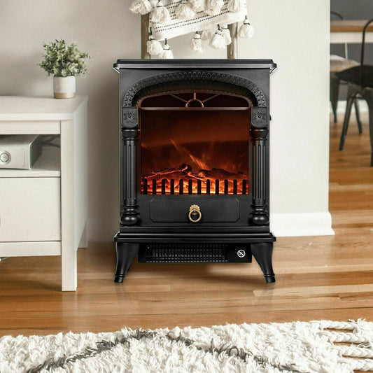 Modern Electric Freestanding Portable Indoor Fireplace Heater 20" - Westfield Retailers