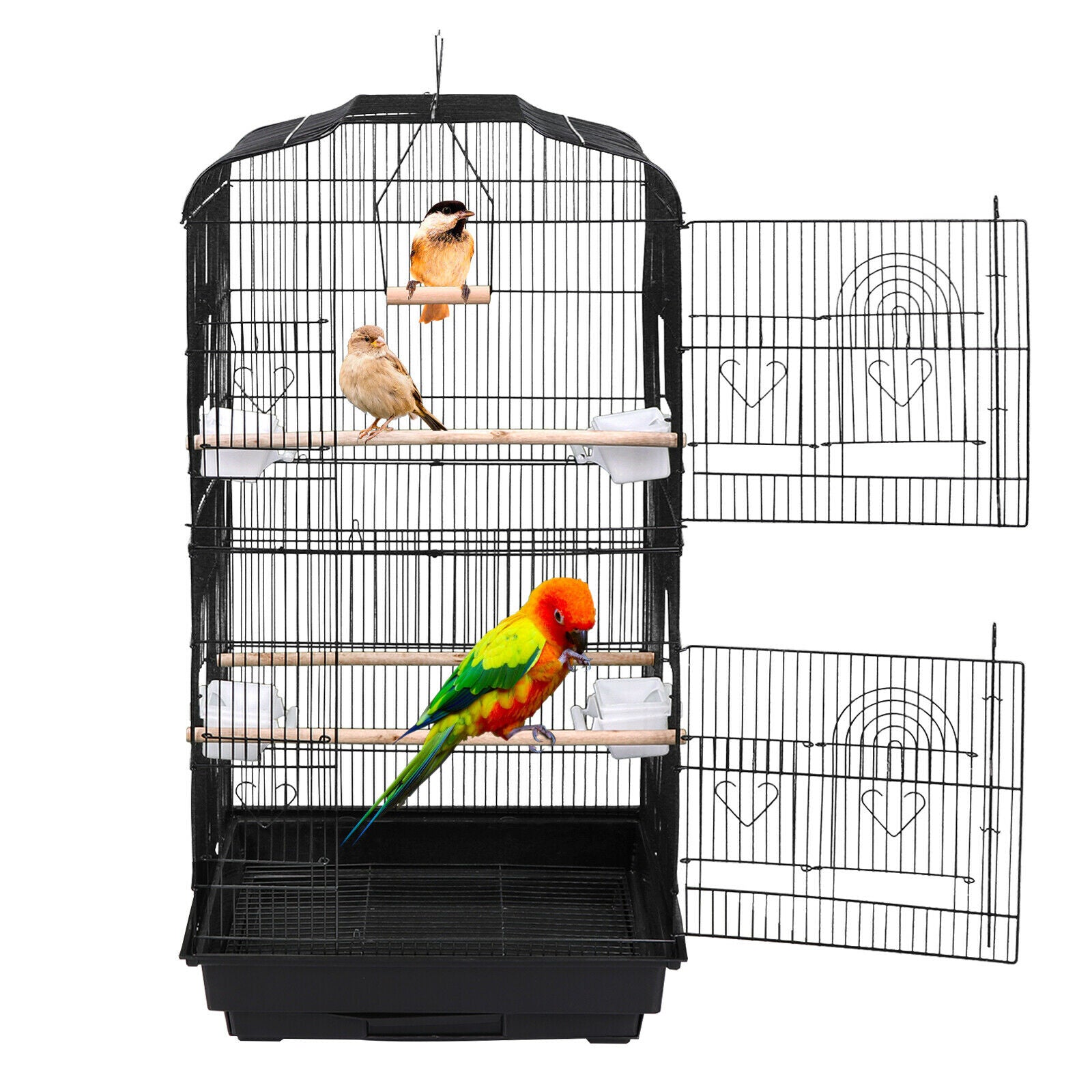 Rolling Bird Cage - Large Love Bird Cage with Stand 59'' - Westfield Retailers