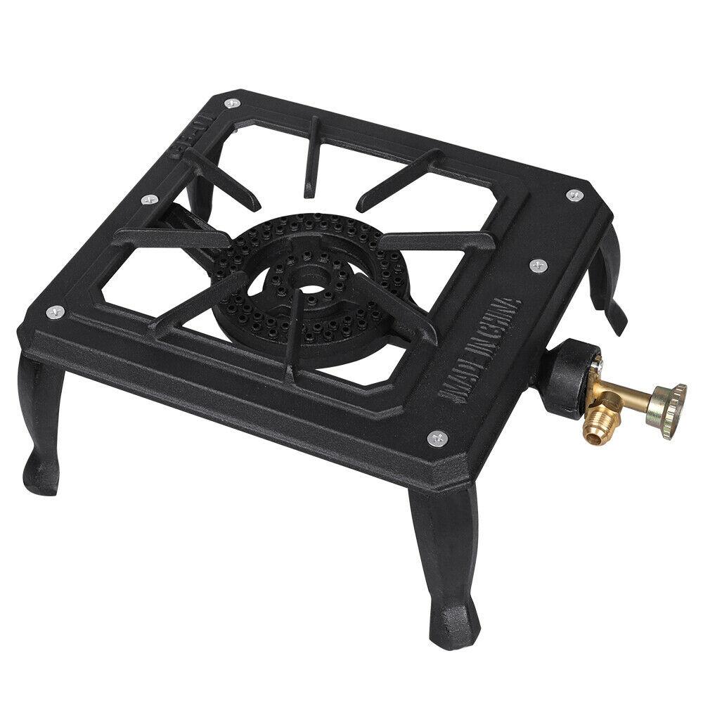 Premium Outdoor Camping Gas Propane Single Burner Stove - Westfield Retailers