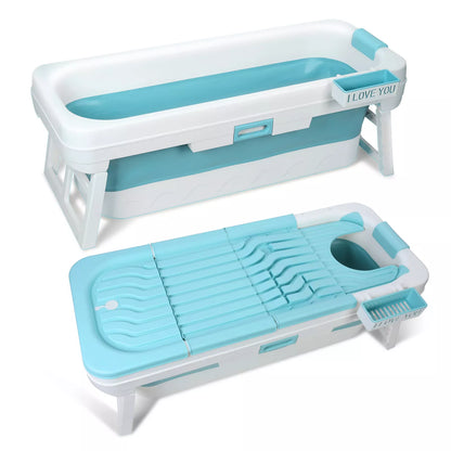 Portable Adult Foldable Bathtub Collapsible Stand Alone Spa