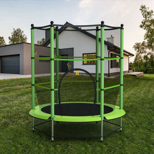 Kids Safe Backyard Indoor / Outdoor Jumping Trampoline Enclosure 55" - Westfield Retailers